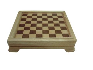 Gevin AF1205-01: 7-in-1 Spring Wood Multi-Game Compendium Set - Chess Side