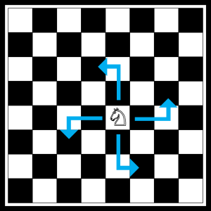 Chess rules - knight moves