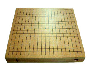 Gevin - AA1205-02 - 12-inch Beech Wood Go / Gomoku Game Case with Drawers Closed