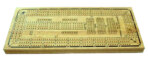 Gevin - AM1501-01 - 15-inch Triple-Track Cribbage Board Type A