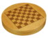 Gevi - AA1209-03 -12-and-half-inch Round Magnetic Oak Chess Case with Drawer
