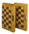 Gevin - AA1605-02 or AA1605-08 - 16-inch Oak Hand-Carry Folding Chess Set