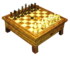 Gevin - AF1504-01 -15-point-75-inch Chess Set with Drawer and Legs