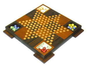 Gevin - AL1301-05 - 13-inch Chinese Checkers with Storage Space