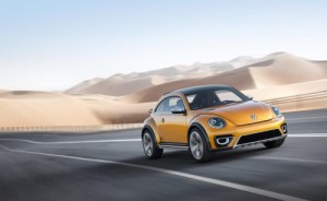 Volkswagen New Beetle Dune 2014 with higher chassis