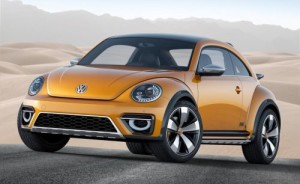 Volkswagen New Beetle Dune 2014 with only two-wheel-drive