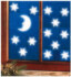 Gevin - GVP-597 - As Seen on TV - Glow-in-the-Dark Moon and Stars - Set of 51