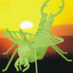 Gevin - GVP-211-GVP-222 - As Seen on TV - Glow-in-the-Dark 3D Insect Jigsaw Puzzle