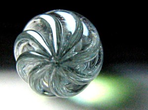 Gevin - Glass Pen - Green Transparent - Nib Tip