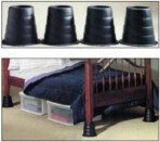 Gevin - GVY-091 - As Seen on TV - 5-inch Bed Riser Set