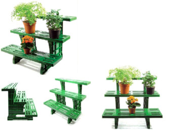 Gevin - GVY-074 - As Seen on TV - 3-Tier Planter Rack